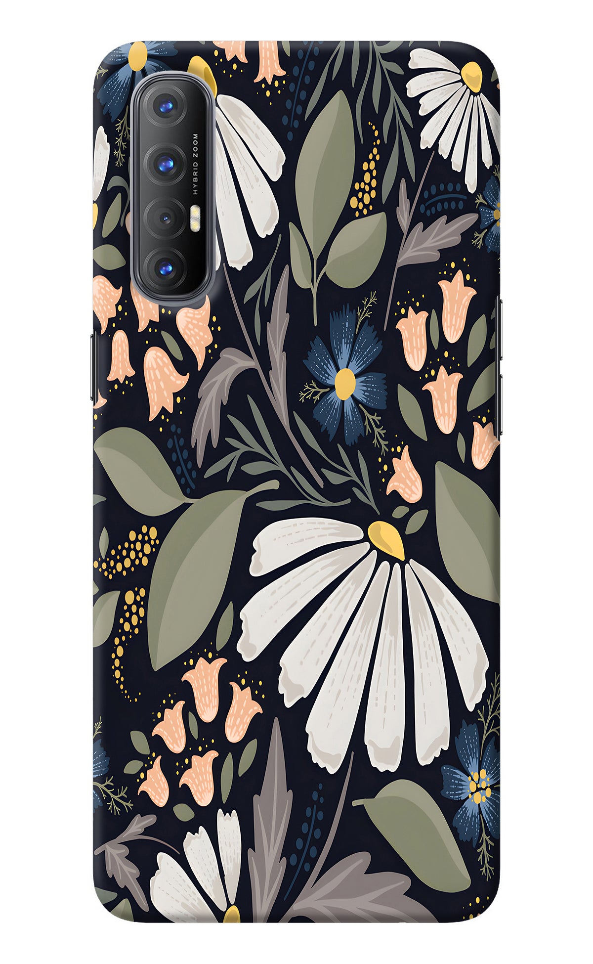 Flowers Art Oppo Reno3 Pro Back Cover