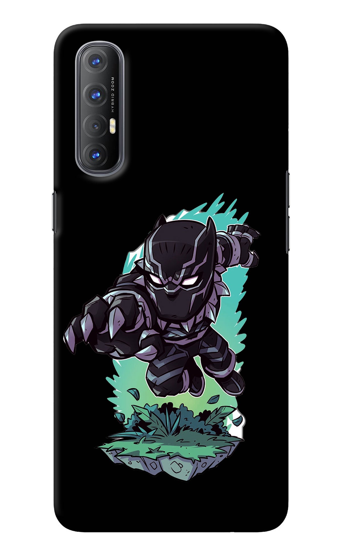 Black Panther Oppo Reno3 Pro Back Cover