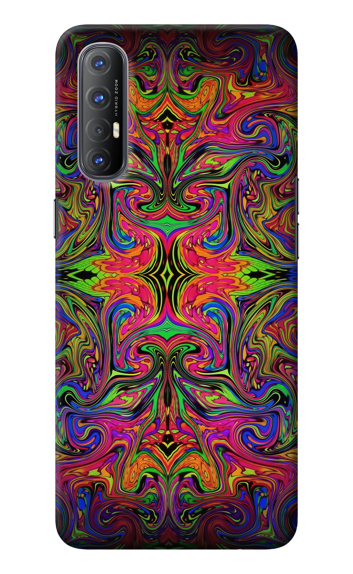 Psychedelic Art Oppo Reno3 Pro Back Cover