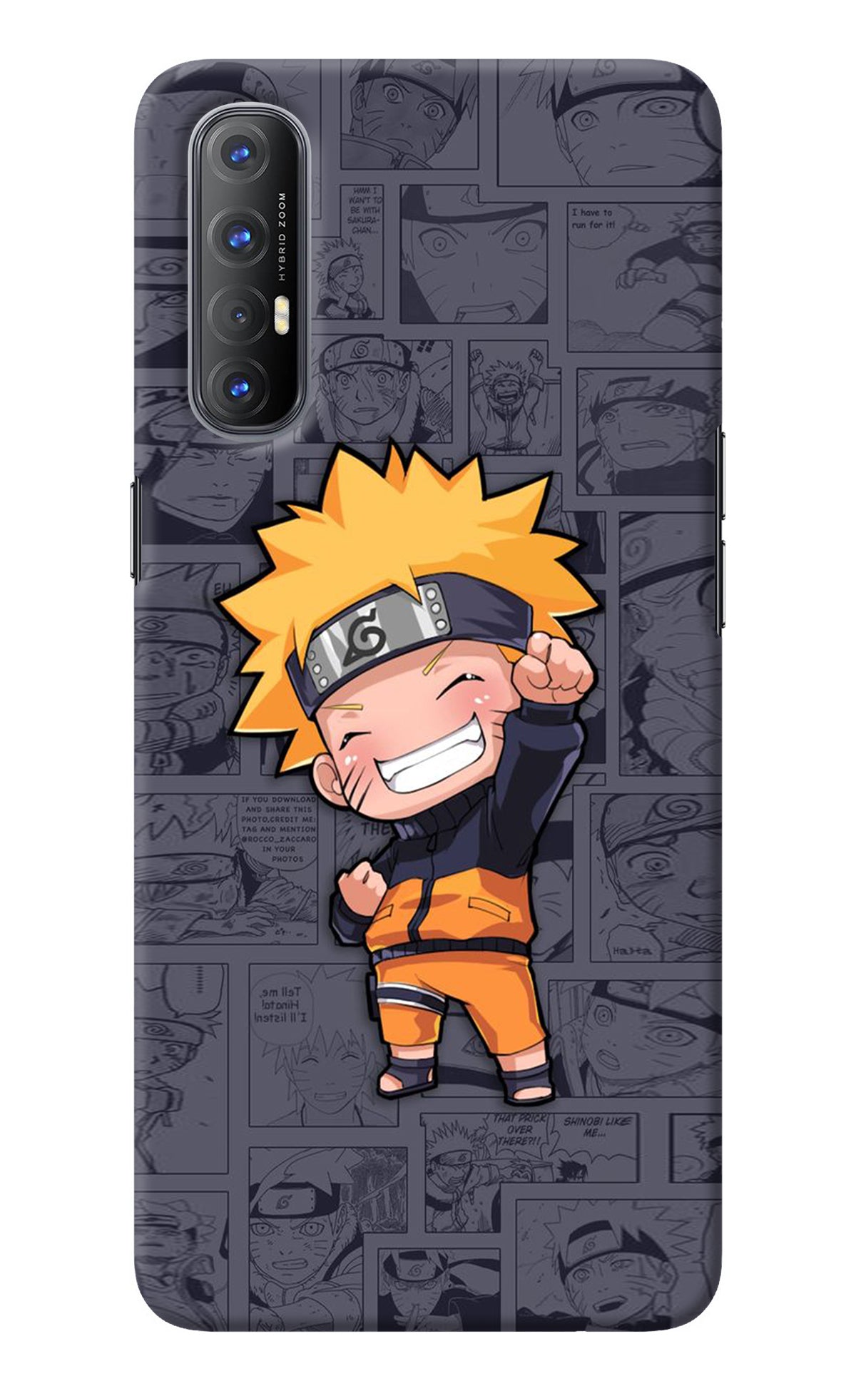 Chota Naruto Oppo Reno3 Pro Back Cover