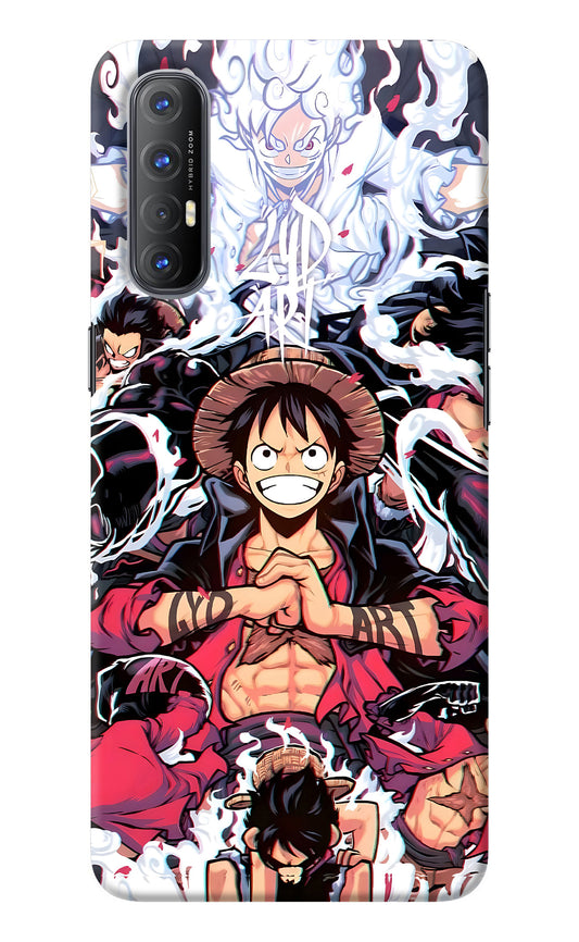 One Piece Anime Oppo Reno3 Pro Back Cover