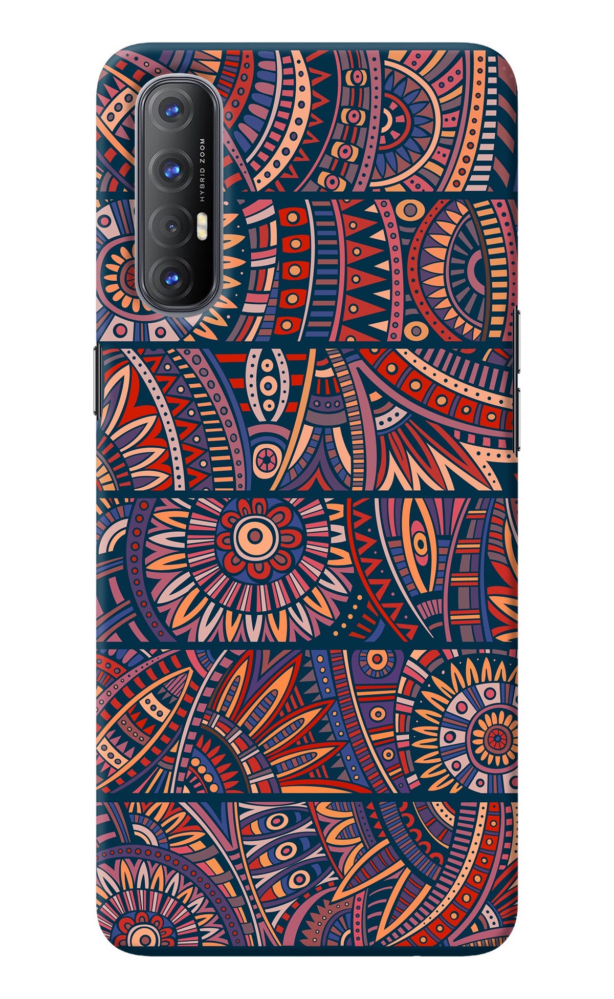 African Culture Design Oppo Reno3 Pro Back Cover