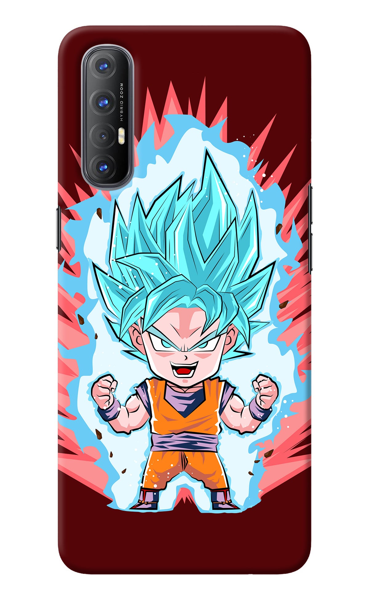 Goku Little Oppo Reno3 Pro Back Cover