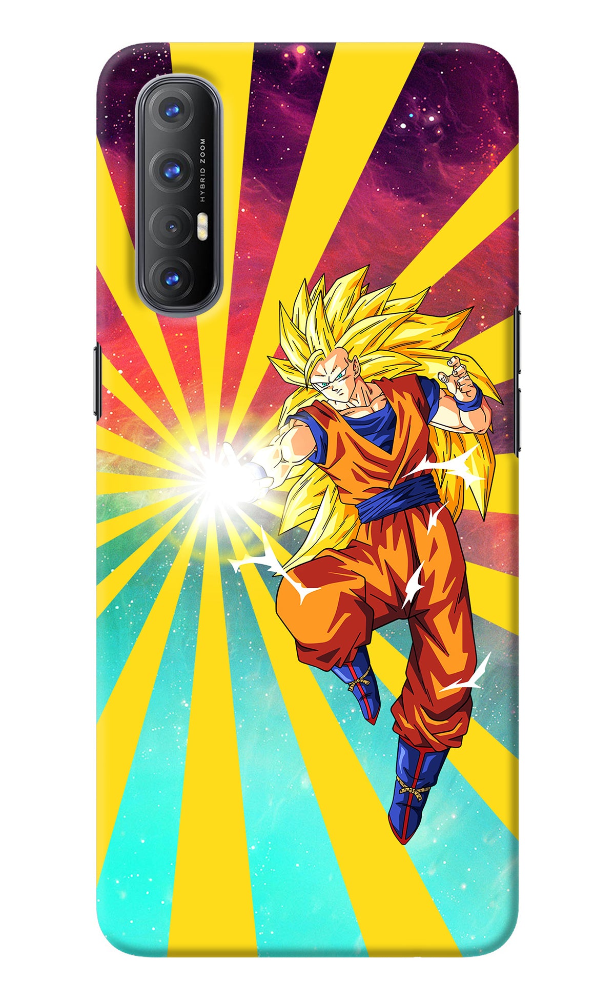 Goku Super Saiyan Oppo Reno3 Pro Back Cover