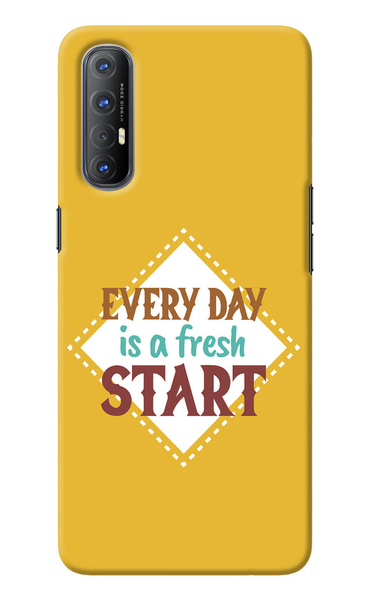 Every day is a Fresh Start Oppo Reno3 Pro Back Cover