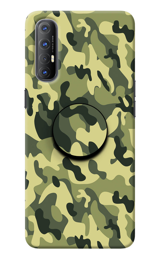 Camouflage Oppo Reno3 Pro Pop Case