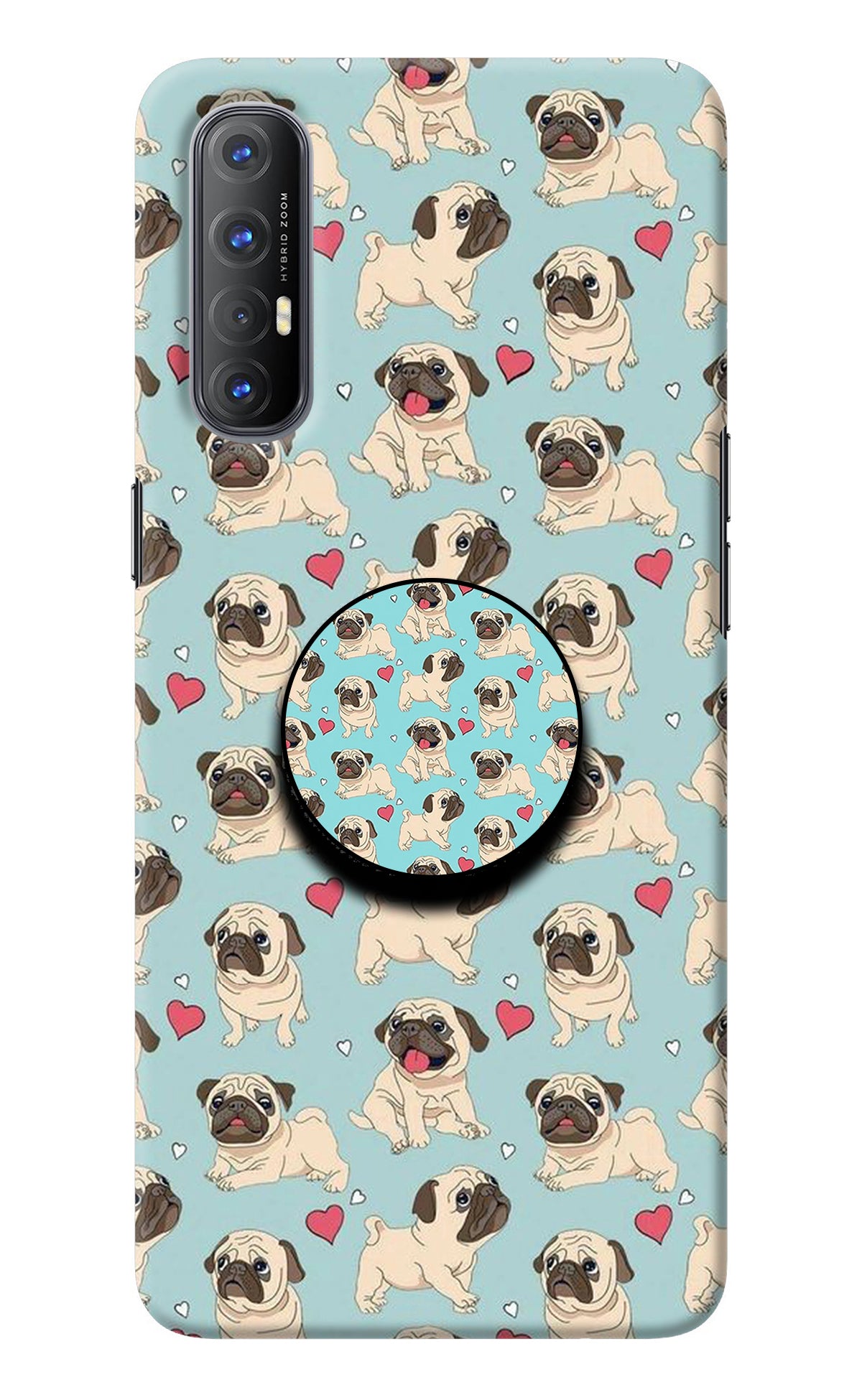 Pug Dog Oppo Reno3 Pro Pop Case