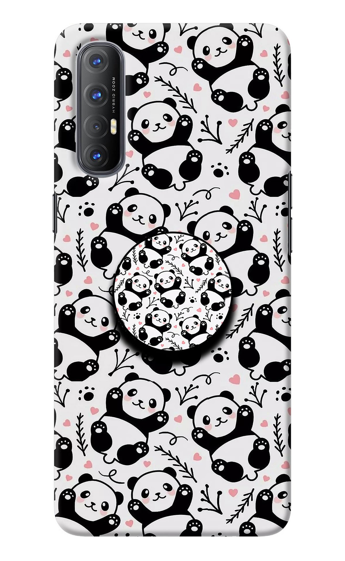 Cute Panda Oppo Reno3 Pro Pop Case