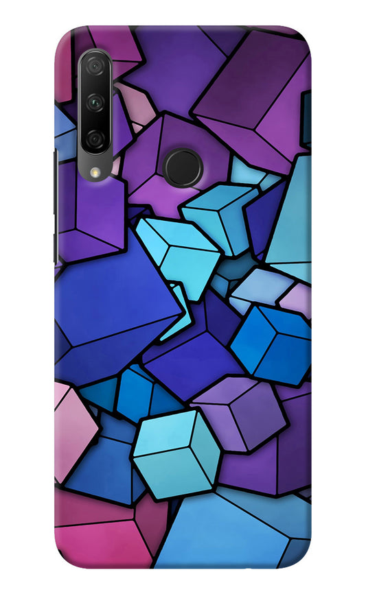 Cubic Abstract Honor 9X Back Cover