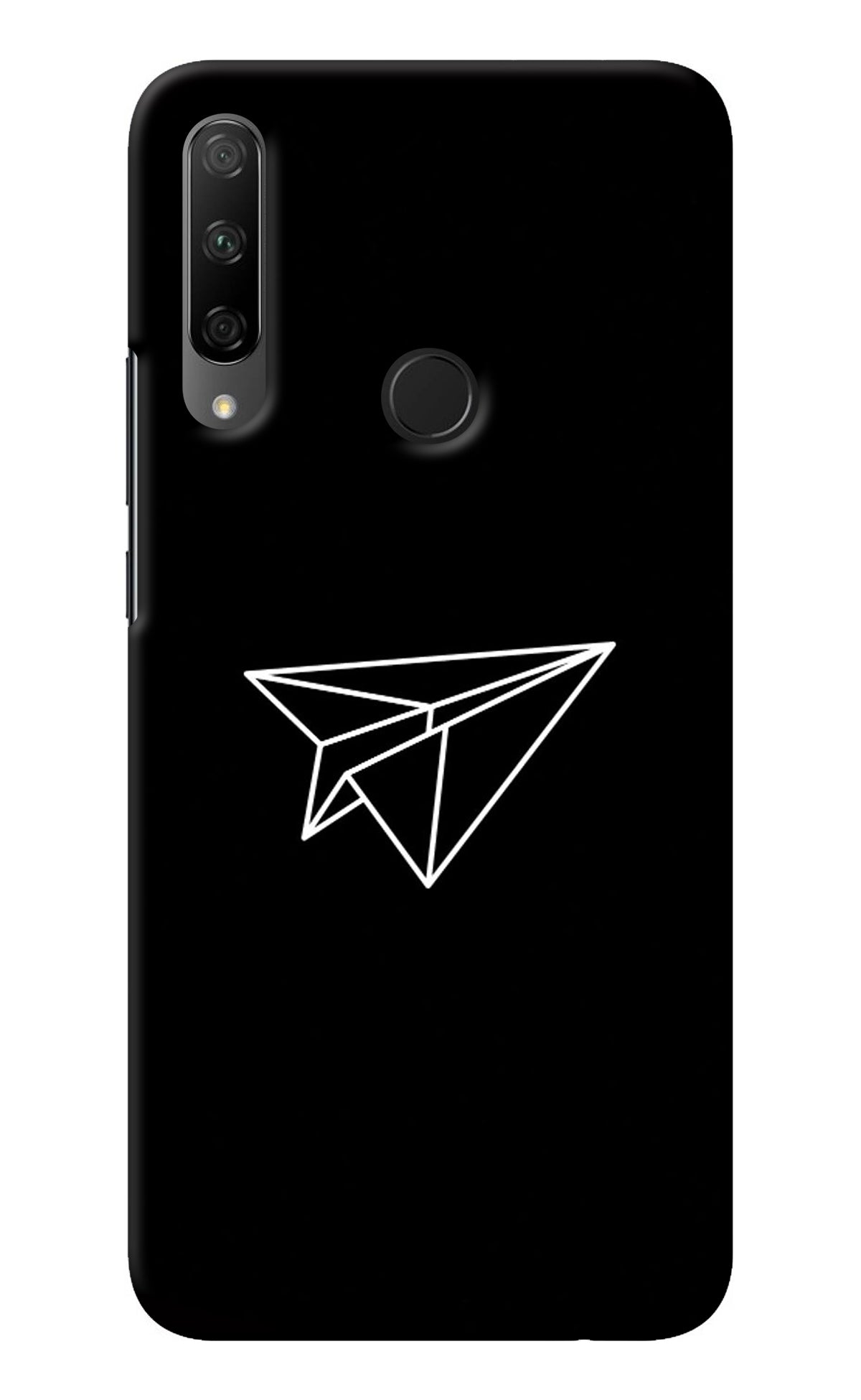 Paper Plane White Honor 9X Back Cover