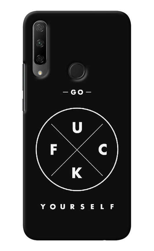 Go Fuck Yourself Honor 9X Back Cover