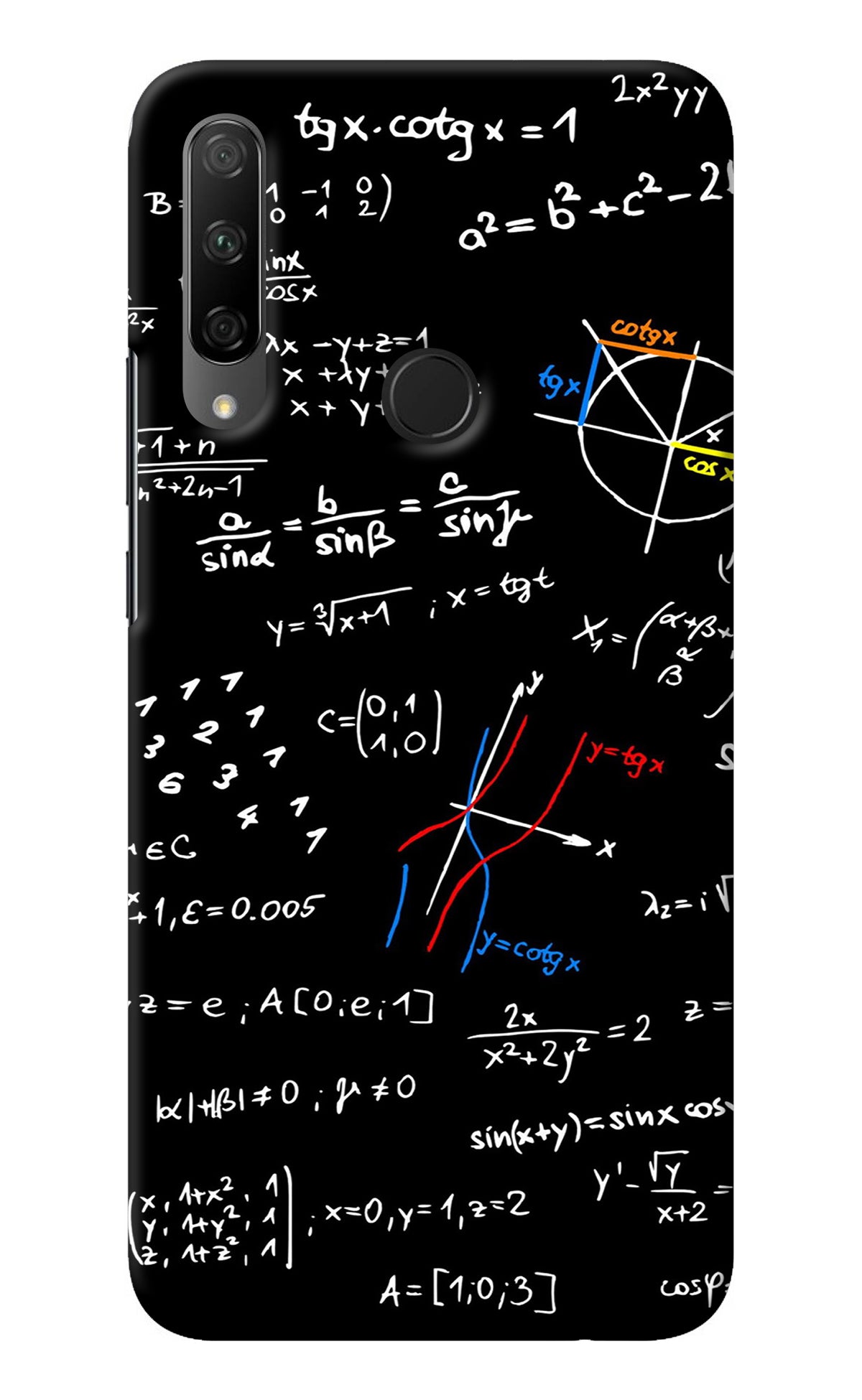 Mathematics Formula Honor 9X Back Cover