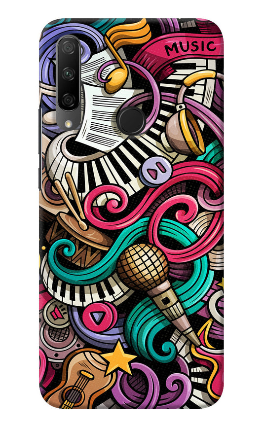 Music Abstract Honor 9X Back Cover