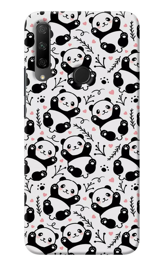 Cute Panda Honor 9X Back Cover