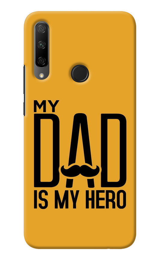 My Dad Is My Hero Honor 9X Back Cover