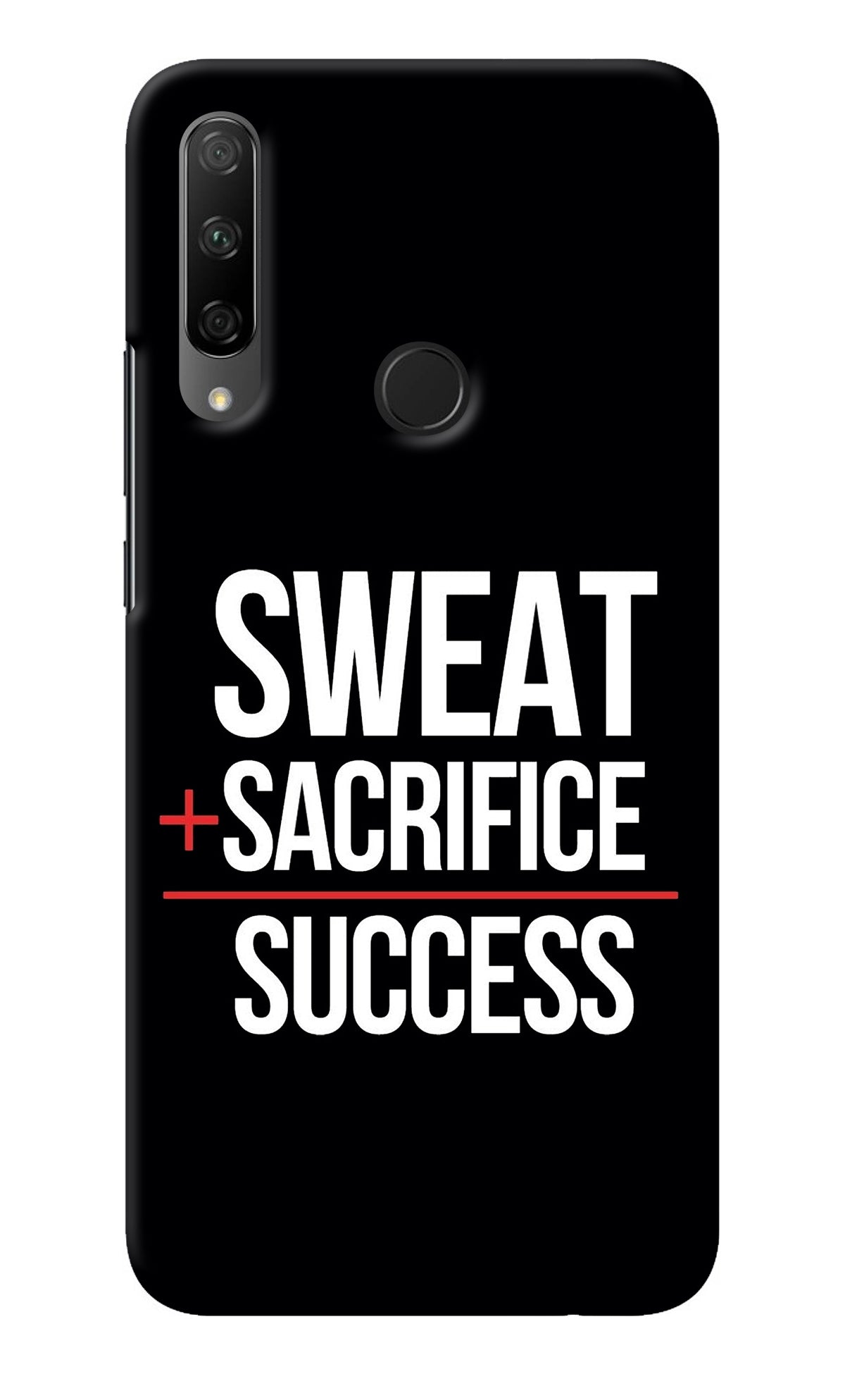 Sweat Sacrifice Success Honor 9X Back Cover