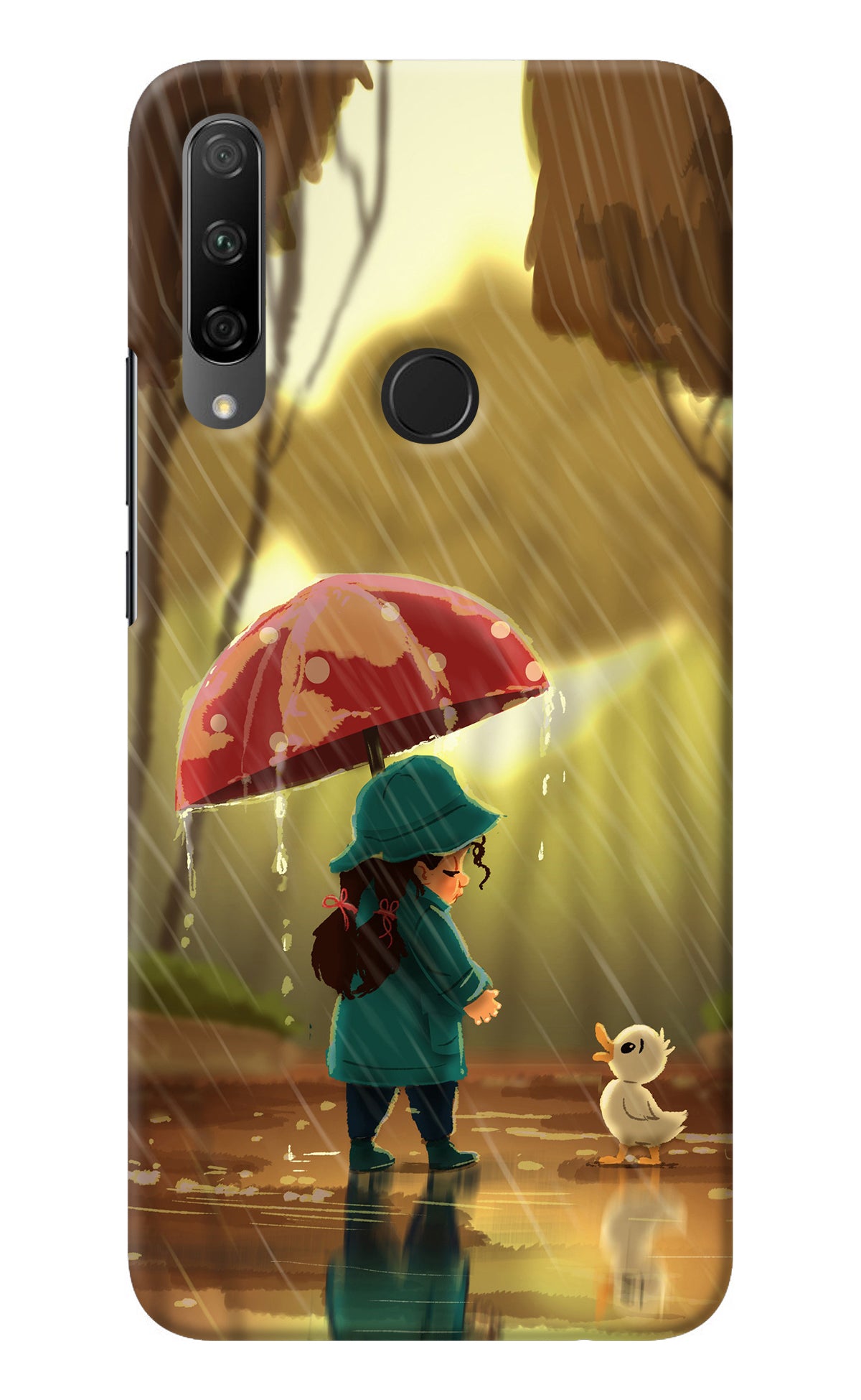 Rainy Day Honor 9X Back Cover