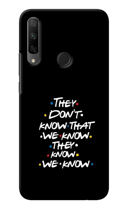 FRIENDS Dialogue Honor 9X Back Cover