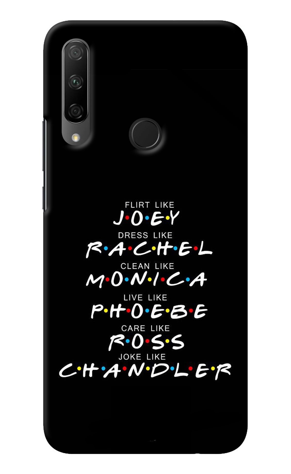 FRIENDS Character Honor 9X Back Cover