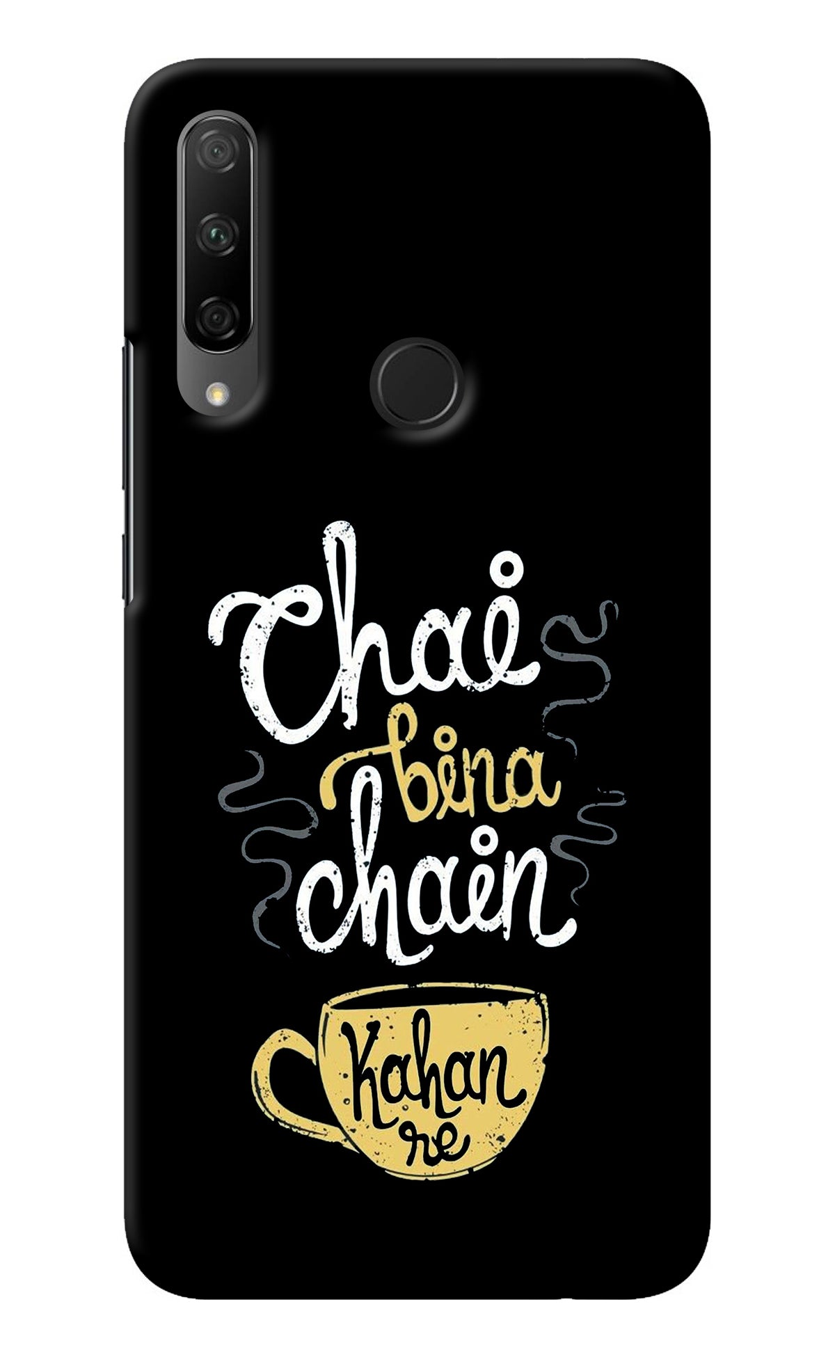 Chai Bina Chain Kaha Re Honor 9X Back Cover