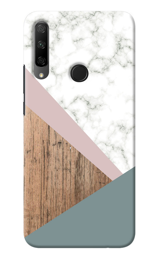 Marble wood Abstract Honor 9X Back Cover