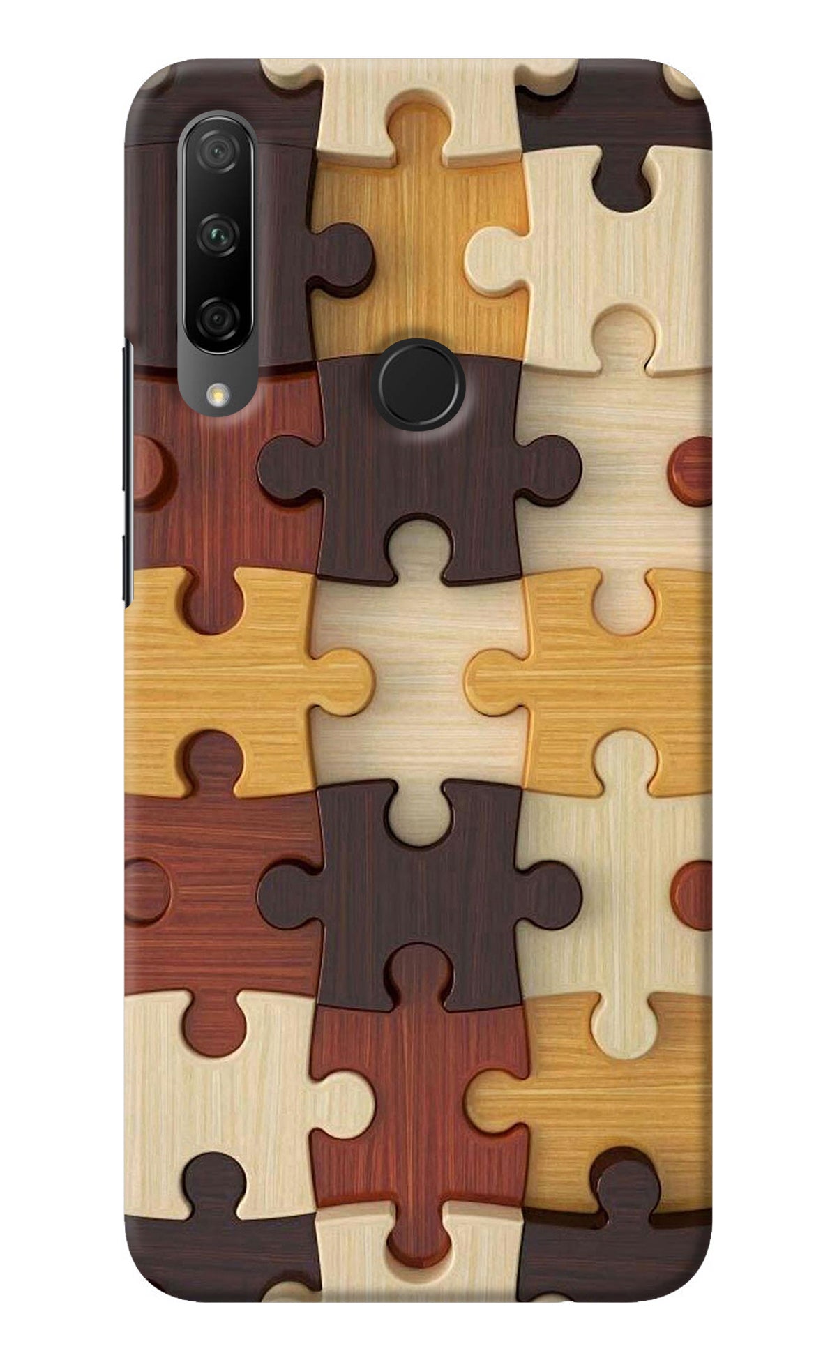 Wooden Puzzle Honor 9X Back Cover