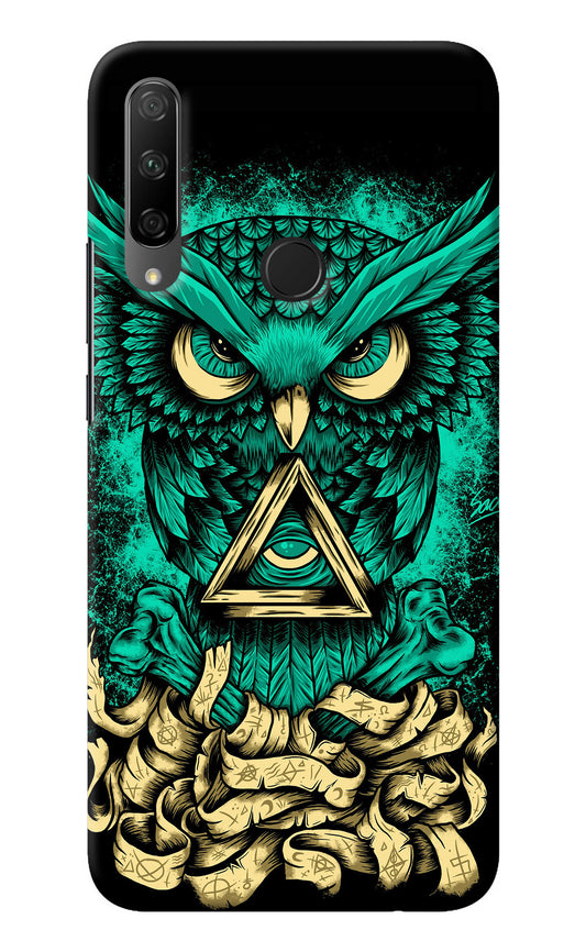 Green Owl Honor 9X Back Cover