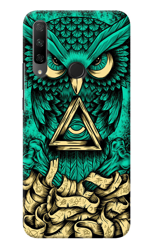 Green Owl Honor 9X Back Cover