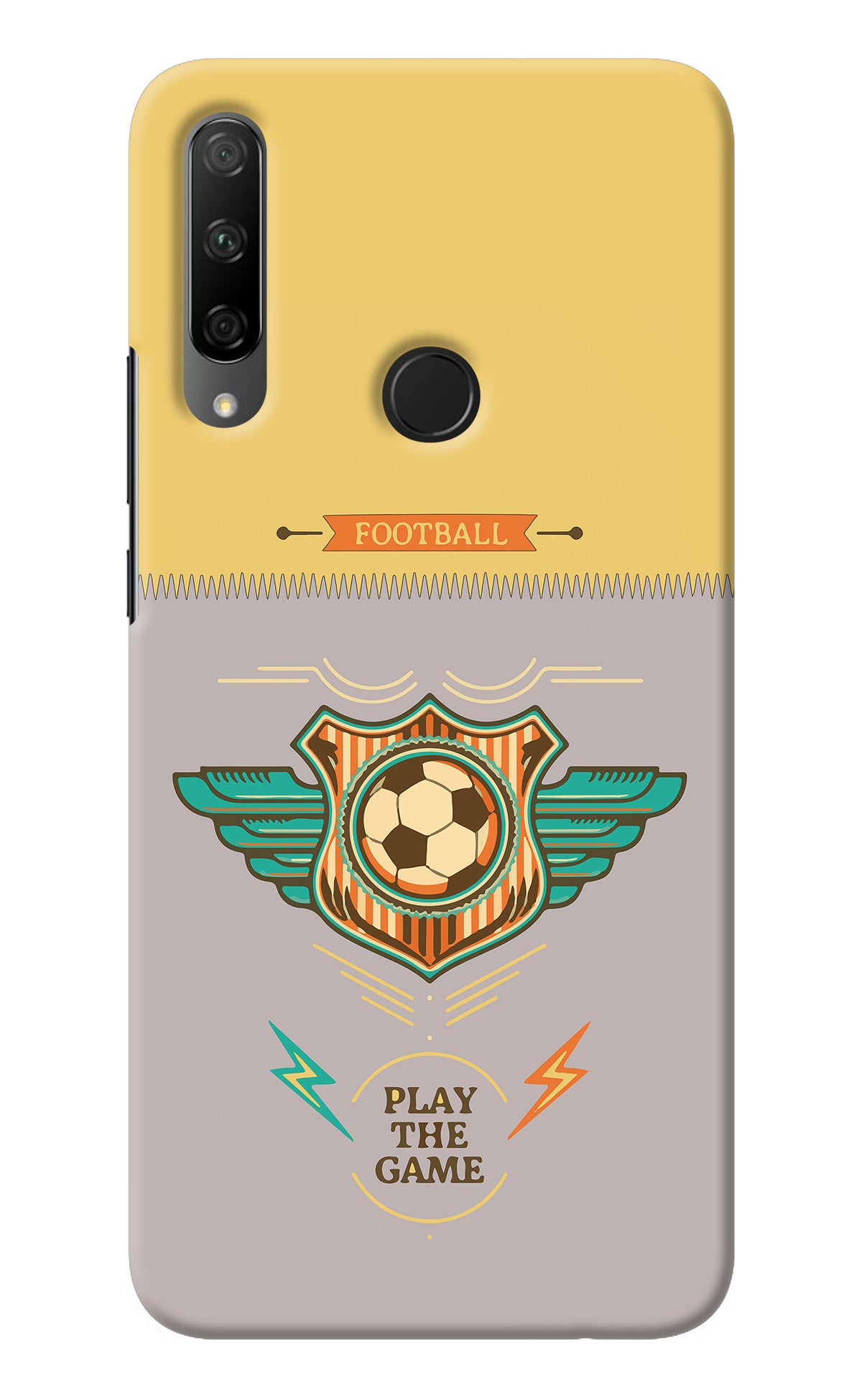 Football Honor 9X Back Cover