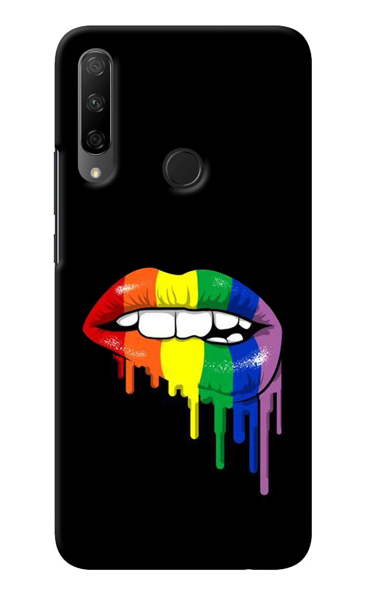 Lips Biting Honor 9X Back Cover