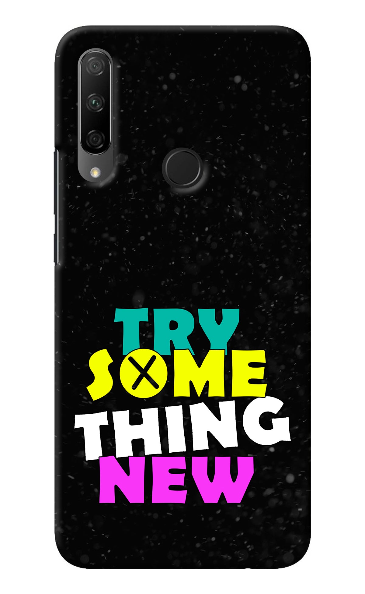 Try Something New Honor 9X Back Cover