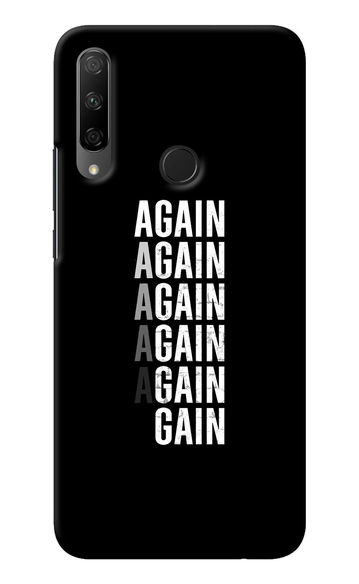 Again Again Gain Honor 9X Back Cover