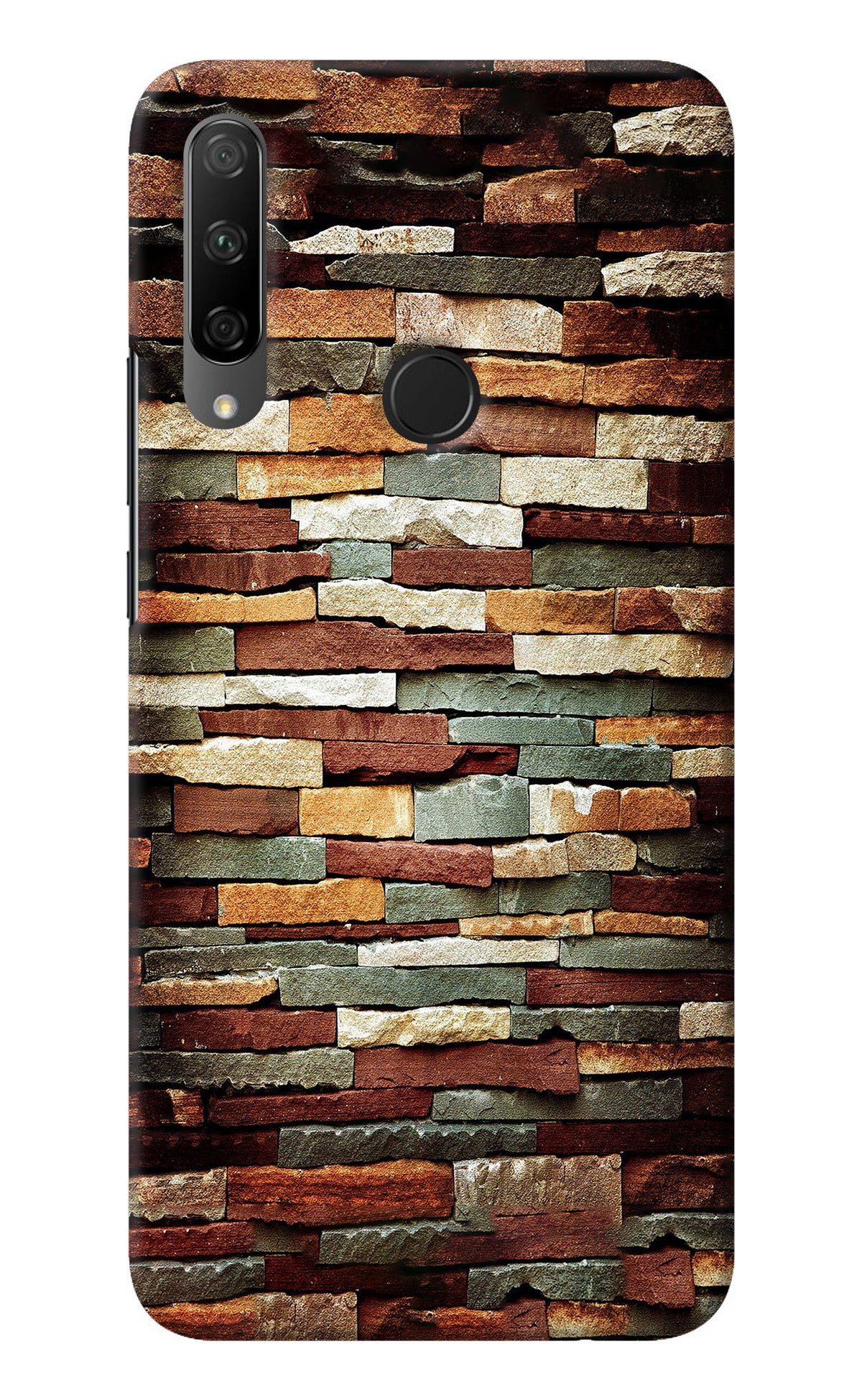 Bricks Pattern Honor 9X Back Cover