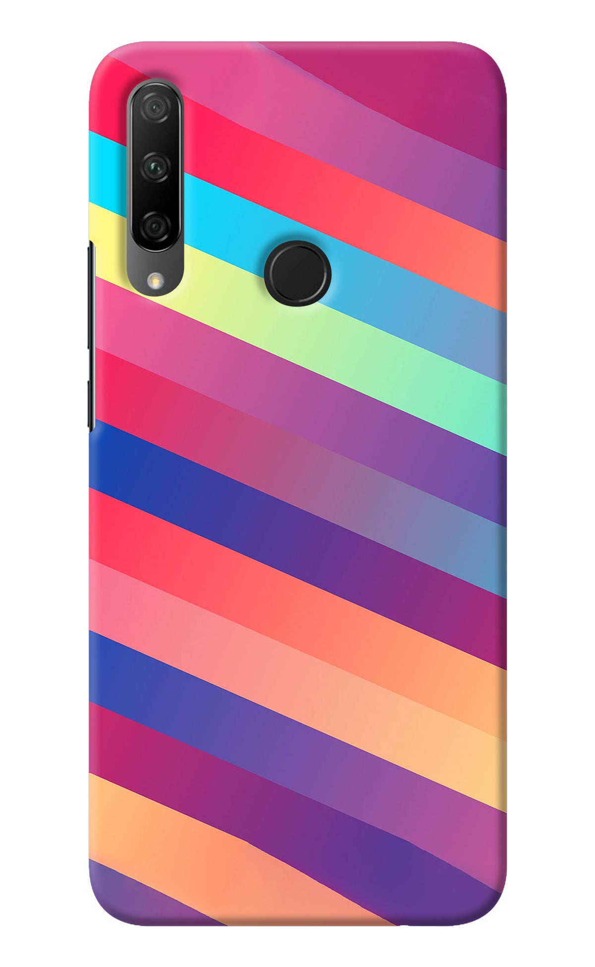 Stripes color Honor 9X Back Cover