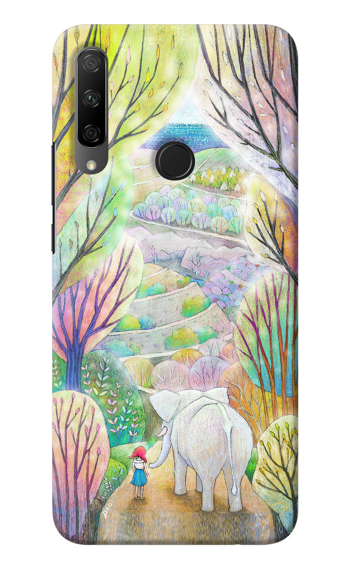 Nature Painting Honor 9X Back Cover