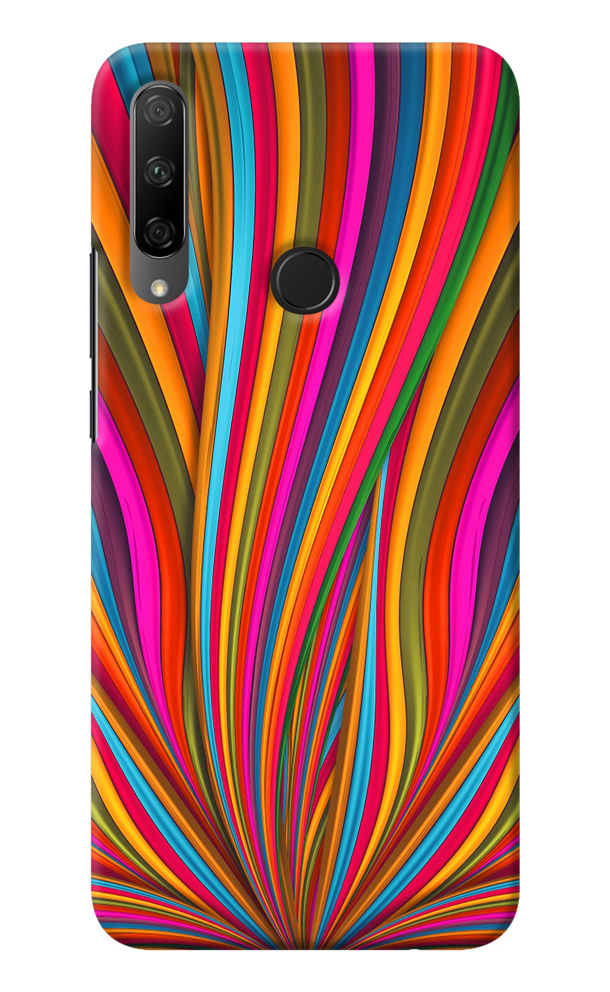 Trippy Wavy Honor 9X Back Cover