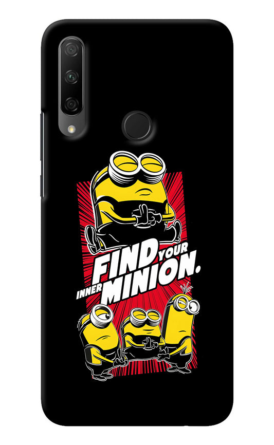 Find your inner Minion Honor 9X Back Cover