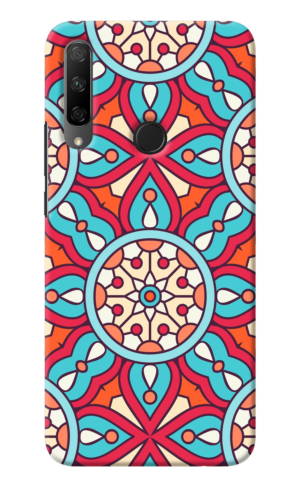 Mandala Geometric Honor 9X Back Cover