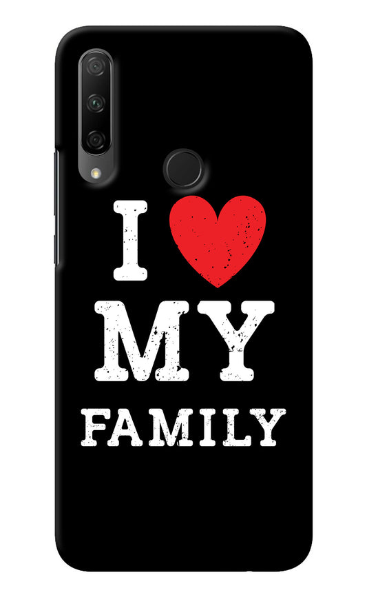 I Love My Family Honor 9X Back Cover