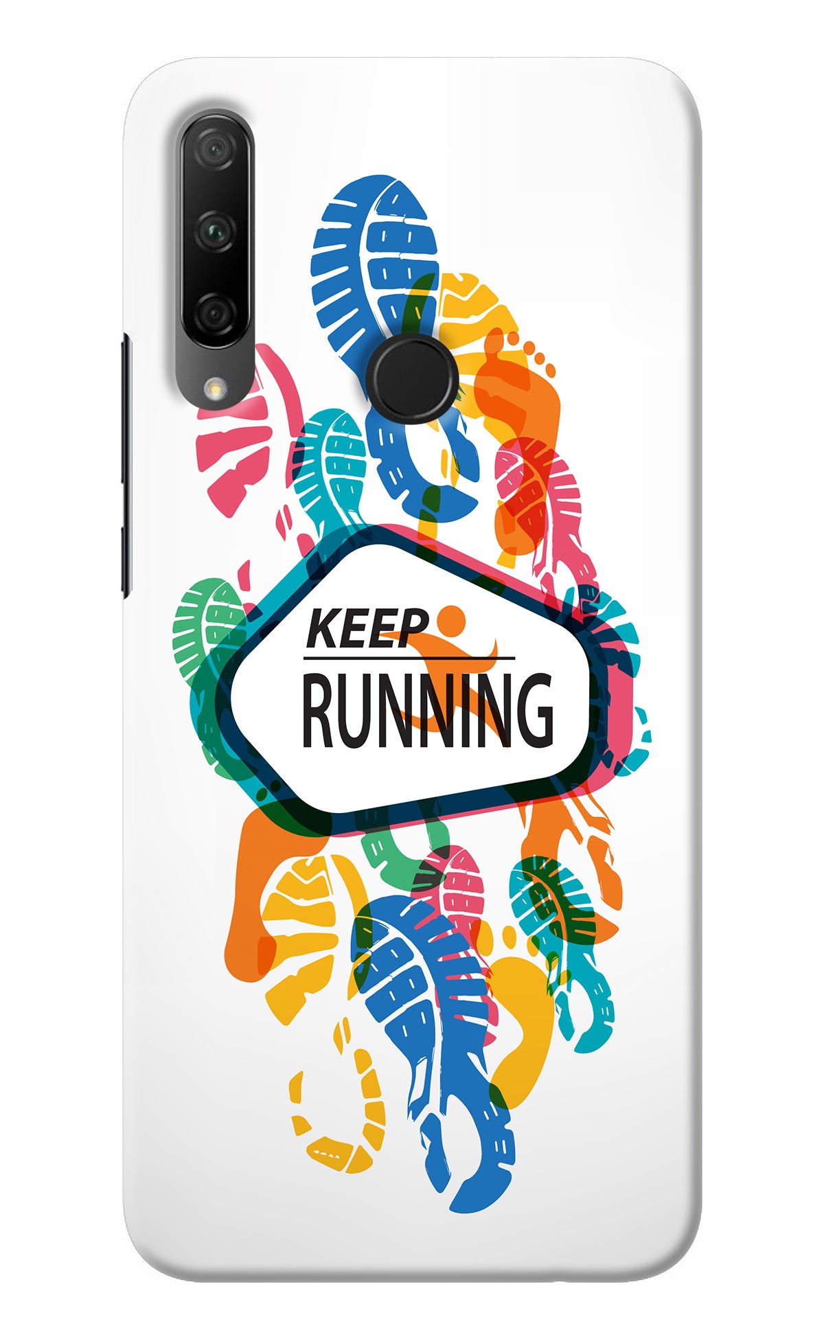 Keep Running Honor 9X Back Cover