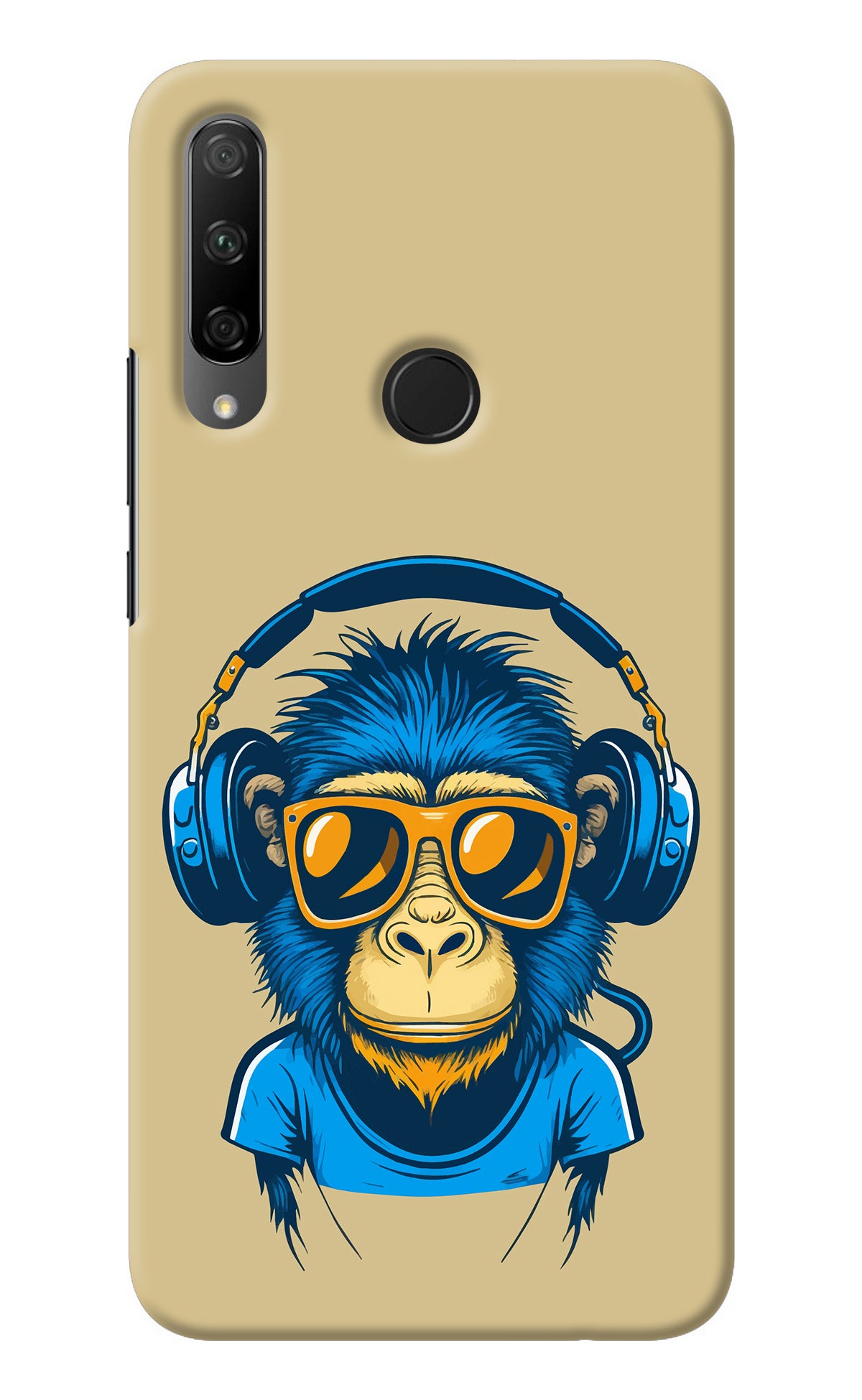 Monkey Headphone Honor 9X Back Cover