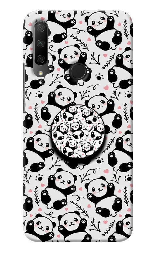 Cute Panda Honor 9X Pop Case