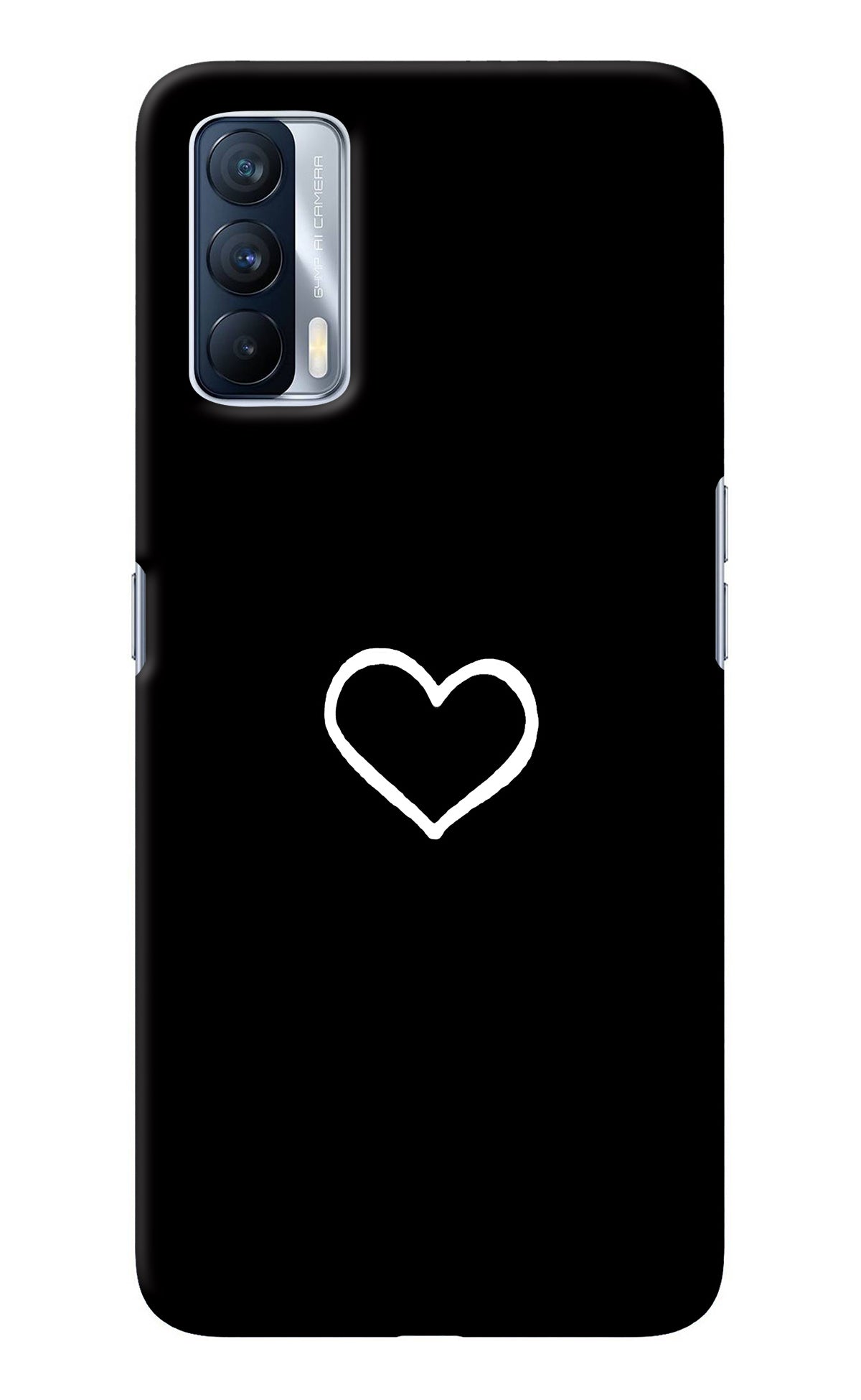 Heart Realme X7 Back Cover