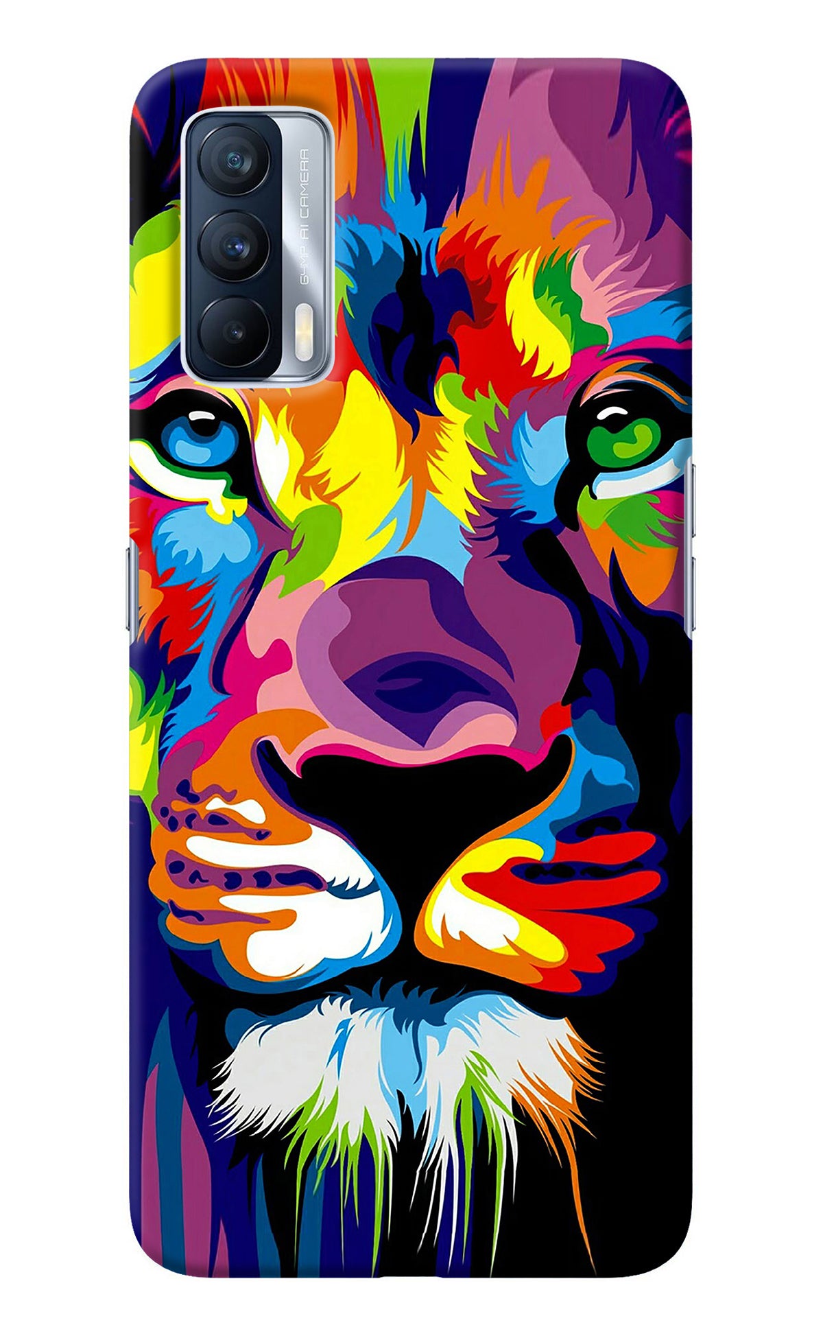 Lion Realme X7 Back Cover