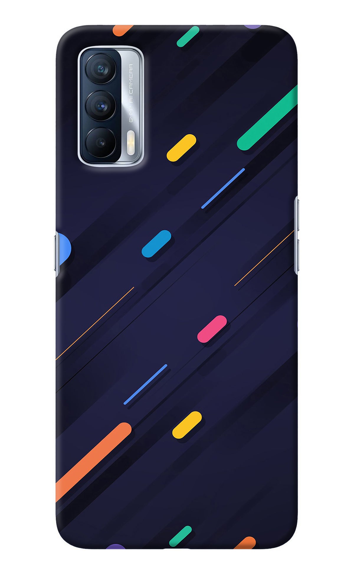 Abstract Design Realme X7 Back Cover