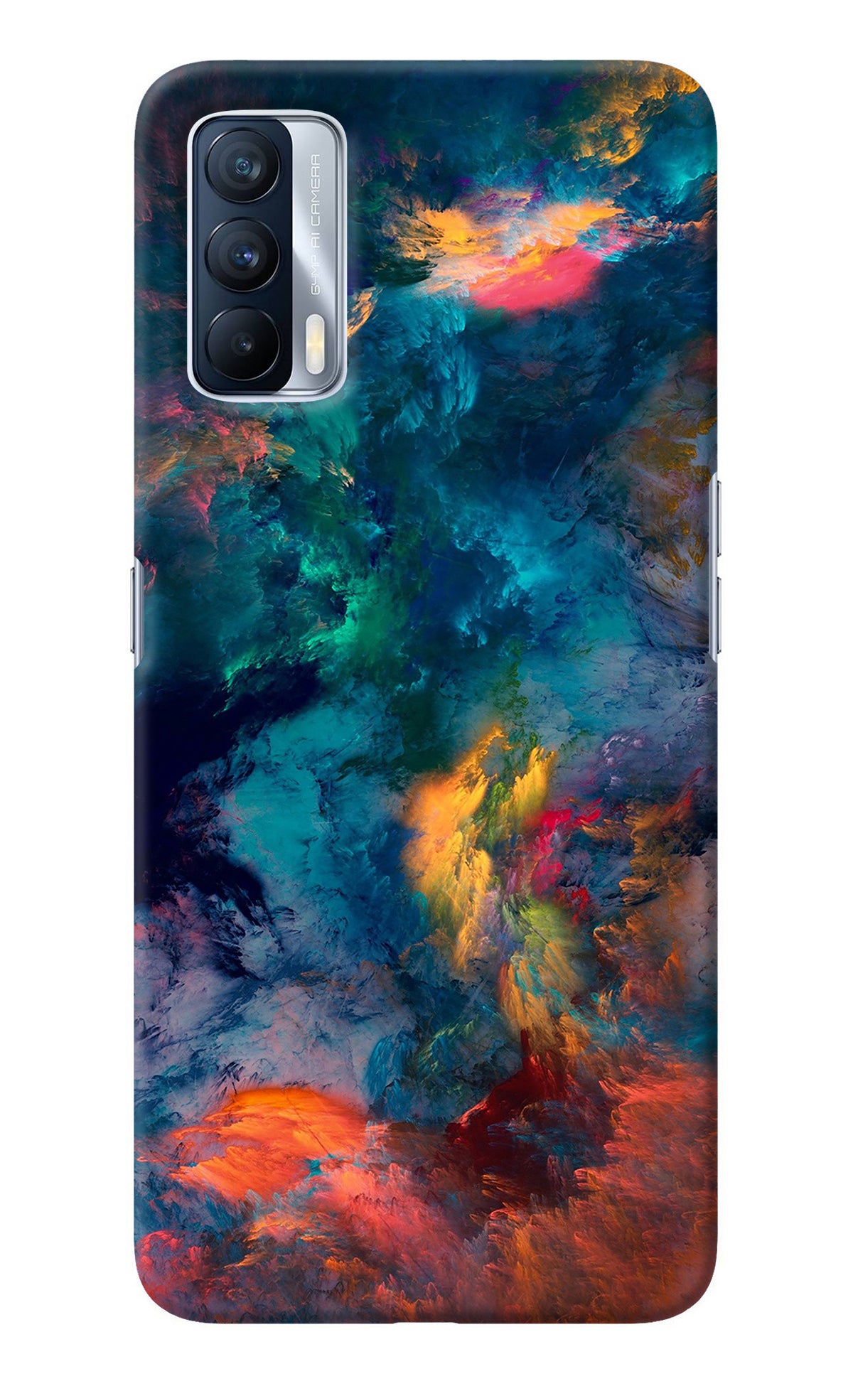 Artwork Paint Realme X7 Back Cover