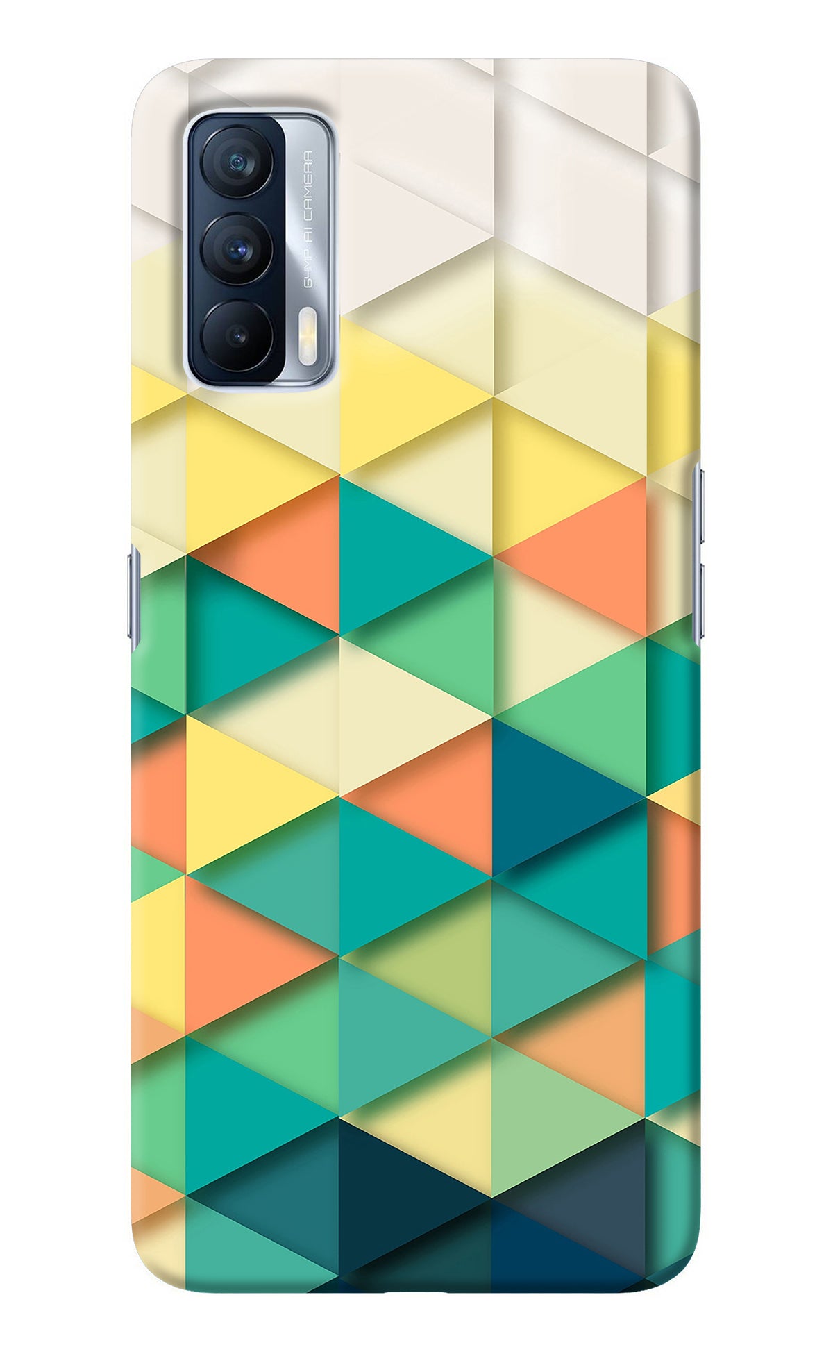 Abstract Realme X7 Back Cover