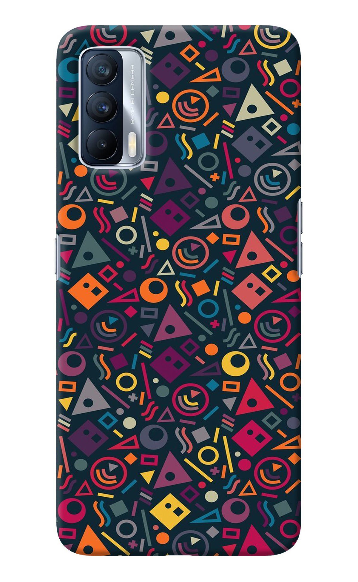 Geometric Abstract Realme X7 Back Cover