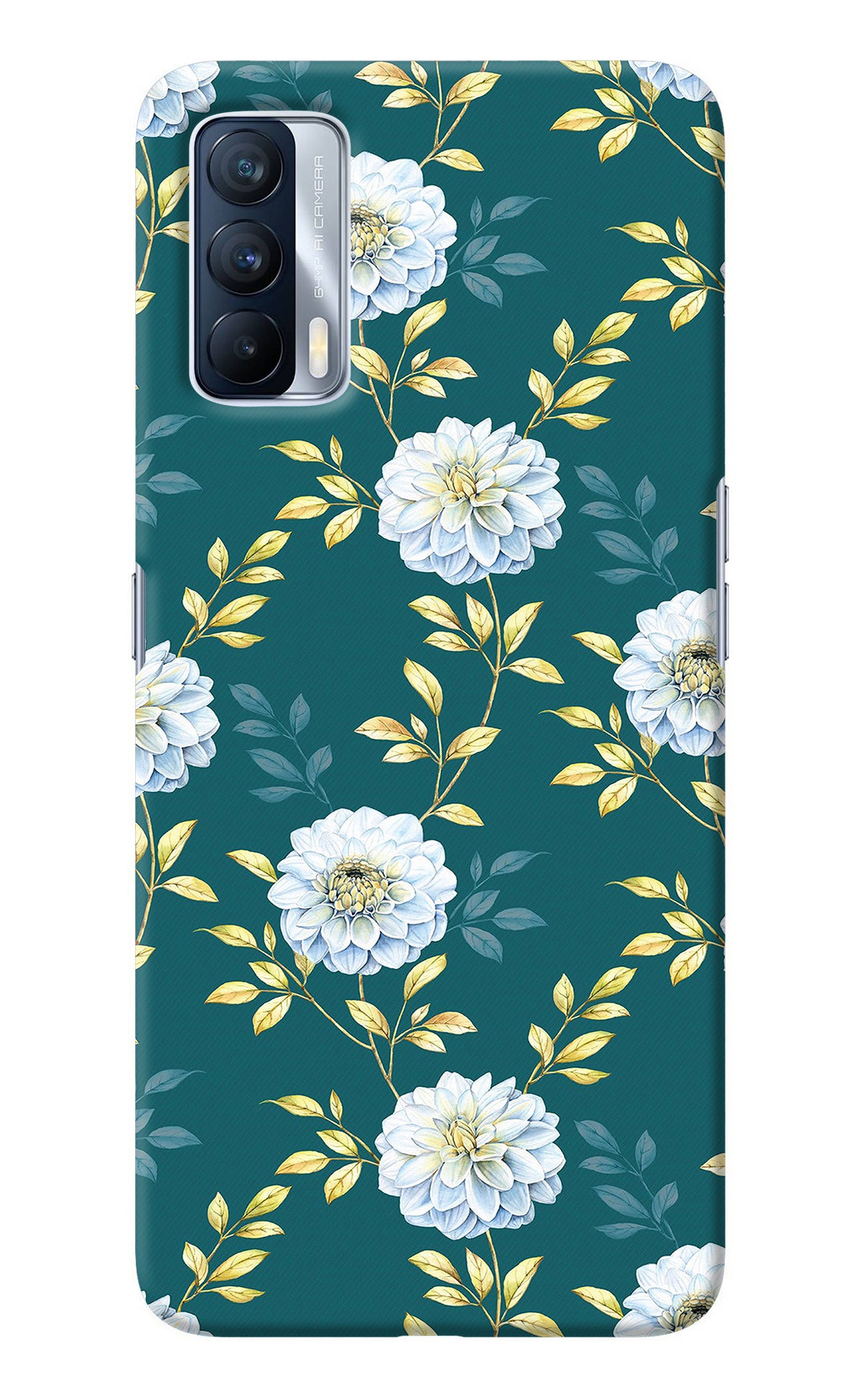 Flowers Realme X7 Back Cover