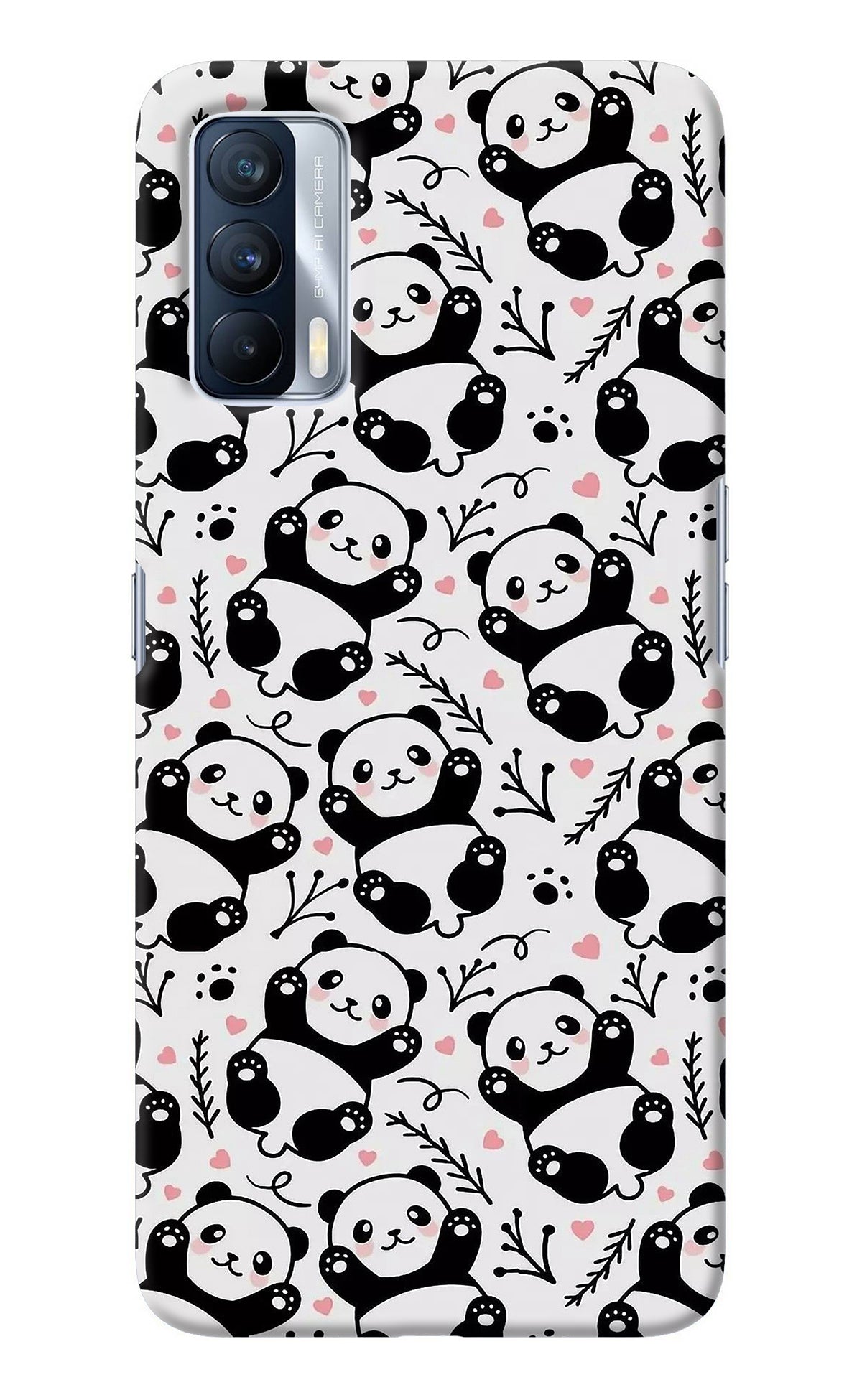 Cute Panda Realme X7 Back Cover